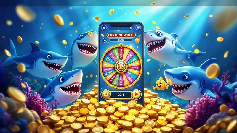 Tampilan arena bawah laut untuk sesi tembak ikan mobile